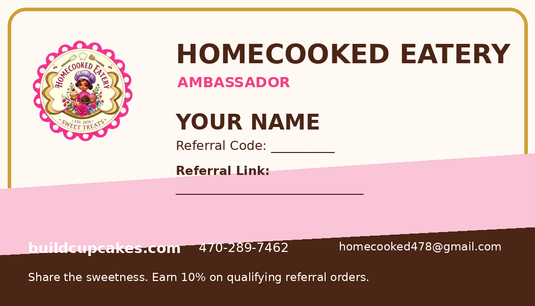 Ambassador Business Card Template